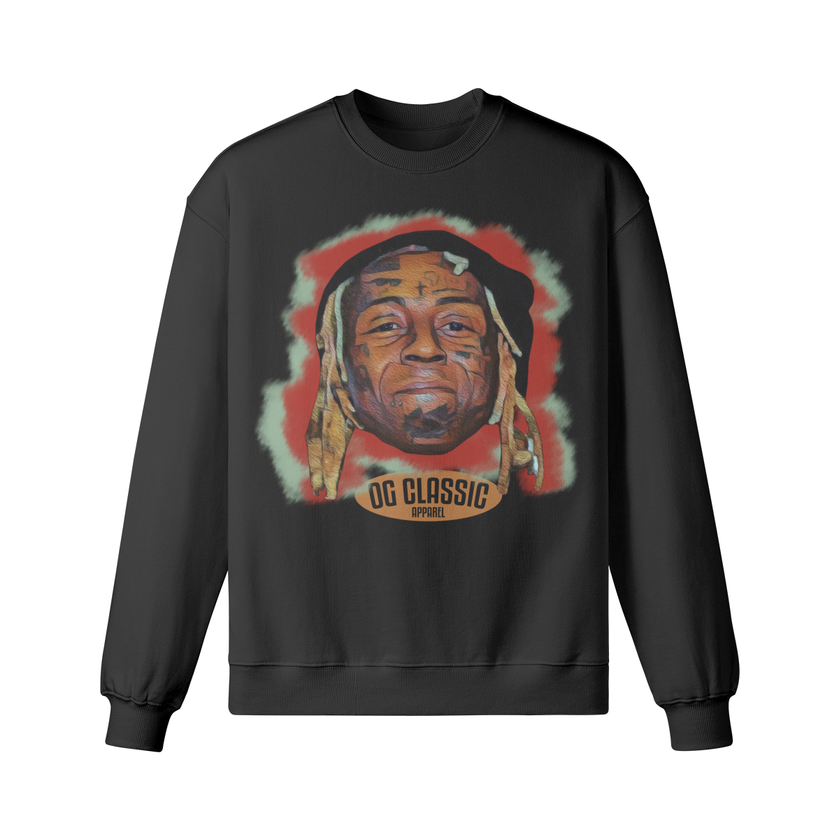 "Where The Cash At" Oversized Heavyweight Premium Sweatshirt